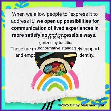 Expressive Arts Therapy and Neurodiversity Affirming Practices