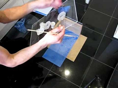 How to make an acrylic tarantula terrarium PART 1