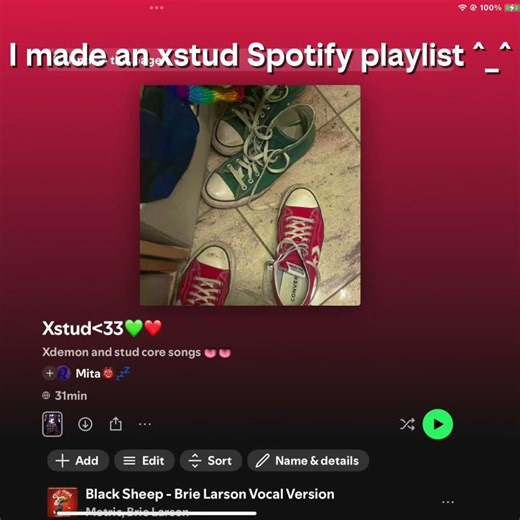 Idk xstud post👅 Spotify playlist js search xstud too find it ^_^
