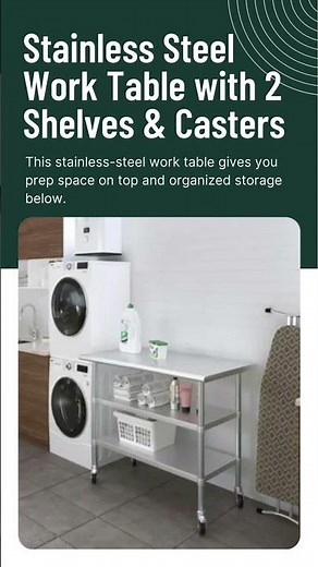 The Stainless Steel Utility Cart Every Commercial Kitchen Needs!