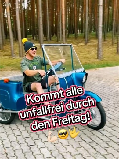 Kommt alle unfallfrei durch den Freitag! 💪🏻😎🤟#freitag #frei #unfall #duo #simson #kult #neu