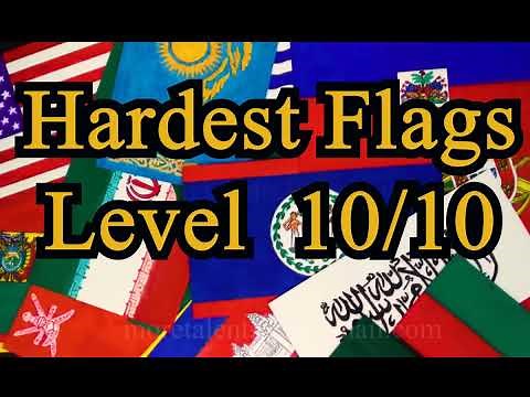 Hardest Flags to Draw Level 10