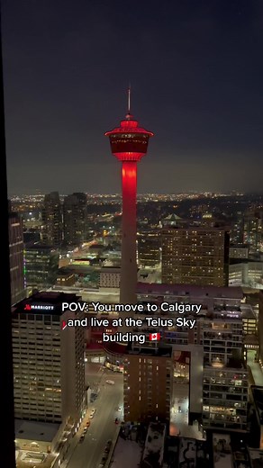 POV: You move to Calgary and live at the Telus Sky building 🤩🇨🇦 Contact @telusskyresidence for rental inquiries! 📲 #calgaryrealestate #calgaryrealtor #yycrealestate #yycrealtor #calgaryhometour #yychometour #telussky