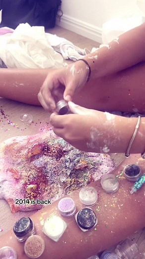 Sparkling Glitter Slime Tutorial
