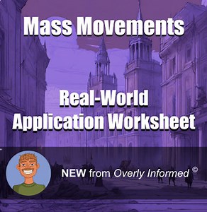 Mass Movements Real-World Application Worksheet