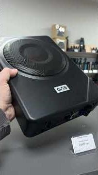 Compact under-seat subwoofer #decibel #car sound #subwoofer #decibel