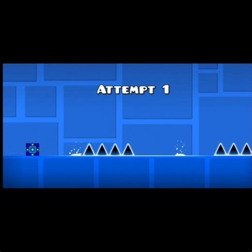 I created a Troll level on Geometry Dash