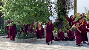 2.6K views · 213 reactions | In the presence of Kyabje KhenRinpoche 2023 TsibShag Day at Kopan Monastery.... | Kopan Monastery School | Facebook