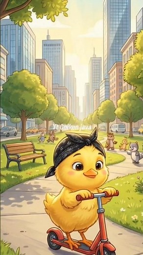 Chicks Go to play and come home with Icecream