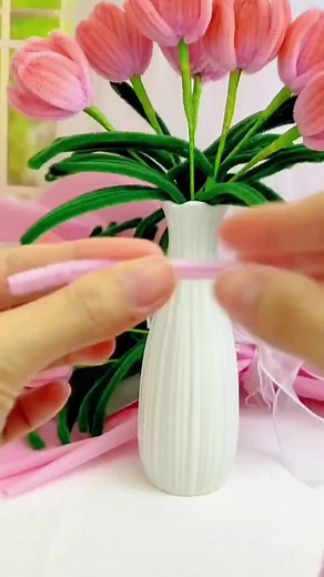 Handmade diy flower homecraft#handmade #diy #foryoupage #creative #craft #handmadegifts #flowers #art #gift #tutorial #2022tiktok #homedecor