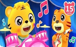 我是音乐小人🎹🎻🥁& 🎶更多动物歌曲和童谣 | 儿童歌曲