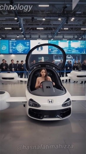Honda eVTOL: The Future Takes Off! #automobile #robot #futureflying #flyingcar #flyingtaxis #japan