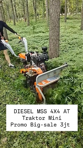 509 reactions · 24 comments | DIESEL MSS 4X4 AT Traktor Mini kebun...