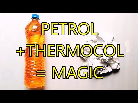 How to make super gum from petrol and thermocol | Make Easily|