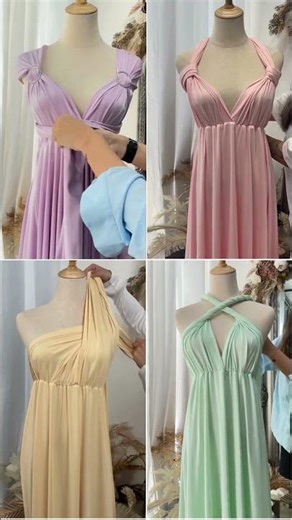 How to Tie Infinity Dress | Infinite Ways to Style Multi-Way Dress Tutorial