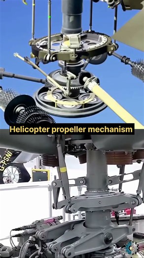 How Helicopters Actually Steer! 🚁 (Swashplate Mechanism) #shorts