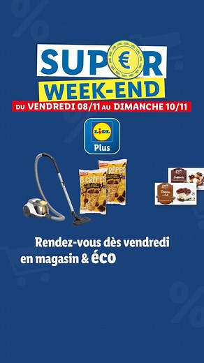 SUPER WEEK-END LIDL💥Profitez de nos offres dès vendredi 08/11 jusqu’au dimanche 10/11 🛒 | Lidl France
