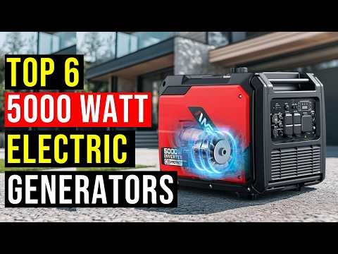 ✅The Best 5000 Watt Electric Generators in 2026- Top: 6 5000 Watt Electric Generators (Reviews)