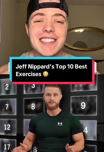 Top 10 Best Exercises😳 #fitness #fyp #bodybuilding #jeffnippard #gym | jeff nippard gym