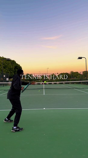 my thoughts on tennis 3 months in…#tennis #tennistiktok🎾 #tenniscontent #tennistips #tennisforbeginners #tenniswall #tennisvideo #tennistutorial #tennistok #tennisvideos #sunsetvibes #asics #asicsshoes #rafanadal #djokovic #tenniscourt #brisbane #atptour