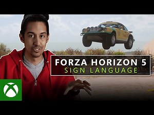 Sign Language Support Comes to Forza Horizon 5