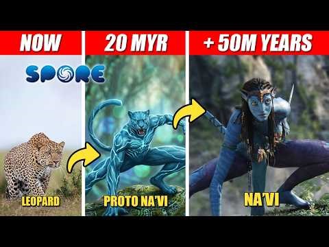 What If Na'Vi Evolved From Earth Instead of Pandora? - SPORE Evolution Simulation