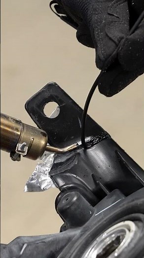 Repairing Different Plastics Using the 6180 Mini-Fuzer #shorts