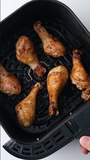 Crispy Air Fryer Chicken Drumsticks #airfryerrecipes #easyrecipe #chickenrecipe