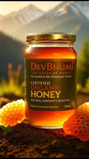 Pure Organic Honey 🍯 - Devbhumi Honey