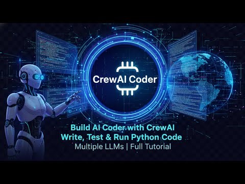 Ep5 Build an AI Python Coder with CrewAI | Write, Test & Run Code Automatically