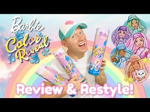 Barbie Color Reveal ☔⛅ Sunshine + Sprinkles! (2022) Review & Restyle!
