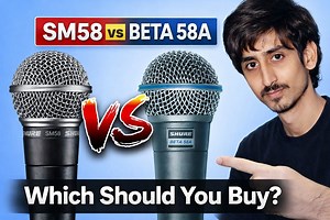 Shure SM58 vs Beta 58A Comparison | Which Microphone Should You Buy? | Islamabad Sound In this video, we compare two of the most popular dynamic microphones in the world: Shure SM58 vs Shure Beta 58A. If you’re confused about which mic is better for live vocals, studio recording, stage performances, podcasts, or sound systems, this detailed comparison will help you make the right choice. We break down the sound quality, frequency response, pickup pattern, gain handling, feedback rejection, durab
