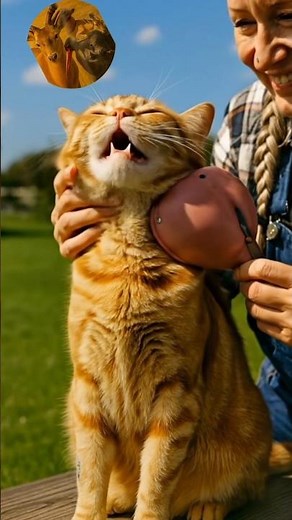 A woman saved a cat's life.#viral #shortsvideo