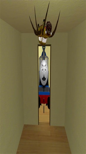 Little Car Eater Escape Train #gmod #garrysmod #funny #shorts