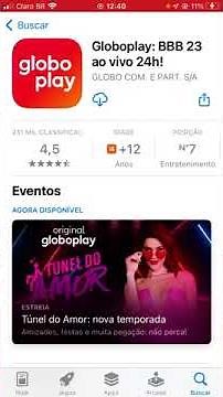 como baixar e instalar Globo Play no iphone IOS