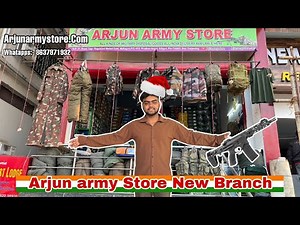 Arjun Army Store New Branch with new Products | Army store