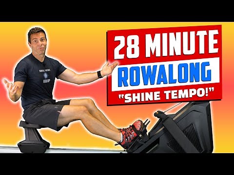 22 Minute Beginner Rowing Workout | Full Body Calorie-Burning Session (RowAlong)