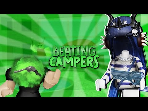 BEATING CAMPERS IN MURDER MYSTERY 2 (mm2)