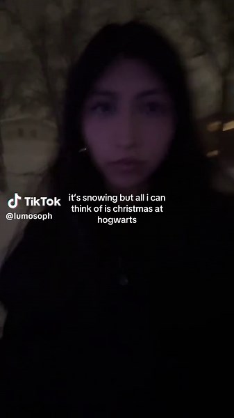christmas at hogwarts ❄️ || #harrypotter #hptiktok #aesthetic #foryoupage #fyp