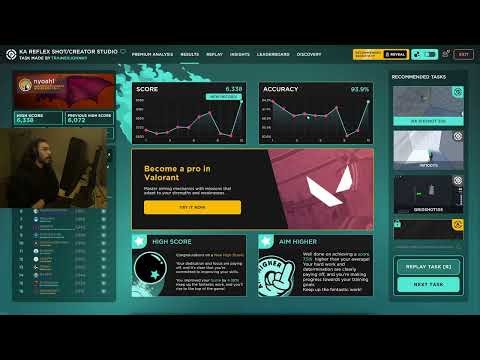 Aimlabs WR | KA Reflex Shot #1 Score