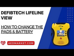 How to Change the Pads and Battery on the Defibtech Lifeline VIEW & ECG