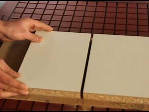 cutting Melamine veneer particleboard