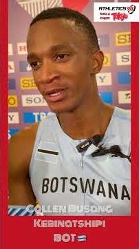 “The body has always be ready, I just need to get the mental ready.” Botswana’s Collen Kebinatshipi