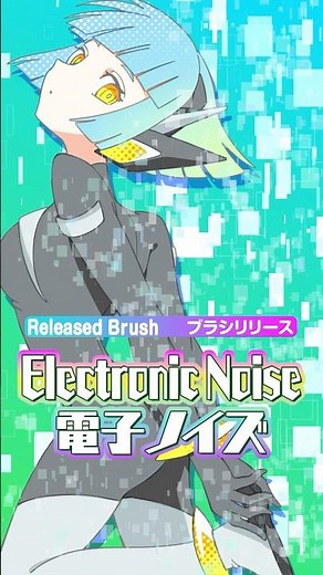 電子ノイズ【ブラシ】／'Electronic Noise' | Released Brush #firealpaca