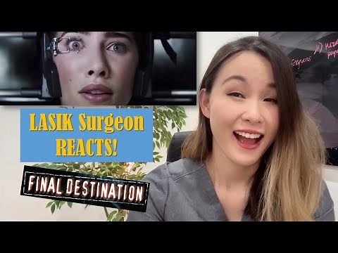LASIK Surgeon Reacts to LASIK Scene in Final Destination 5