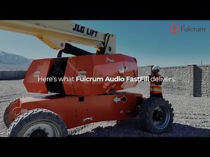 Data capture that listens: Fulcrum Audio FastFill