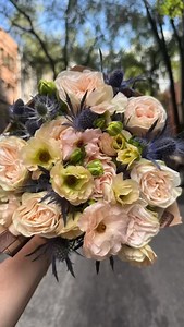 Trader Joe’s flowers: Garden roses: $9.99 / thistle: $4.99 / butterfly ranunculus: $5.99 #traderjoesflowers #diybouquet #happyarranging #buyyourselfflowers | Happy Arranging