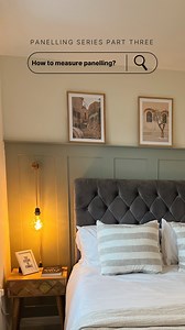 PANELLING MEASUREMENTS 📐📏 here’s my guide on how to work out the spacing and measurements for 3/4 height panelling but you can apply this same rule of thumb to other styles of panelling too! I hope this helps - let me know if you have any questions in the comments! 😅 #wallpanelling #diypanelling #mdfpanelling #diyuk #halfheightpanelling #panellinghowto #panellingtutorial #bedroominspiration #diytutorial #woodwork | Casa Lawson