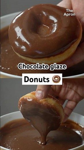 Home made chocolate glaze Donuts 🍩