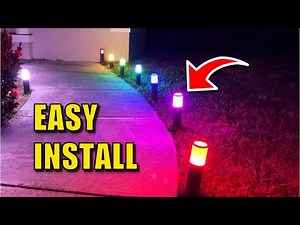 How to INSTALL Pathway Lights